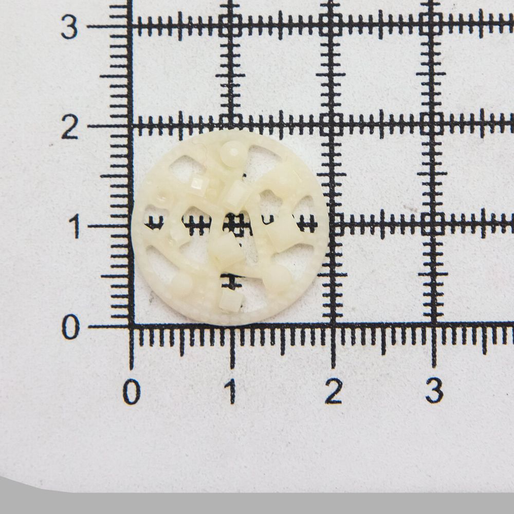 Украшение 20мм (белый), CON2521, 5 шт