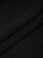 Флис 2-сторонний 240 г/м², 150 см / 10 метров, N-TBY-0240-F322, цв.F322 черный