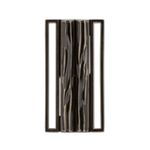 Застежка декоративная металл 38х74 мм, 10 шт, 06 черн.никель, Micron GH 1071