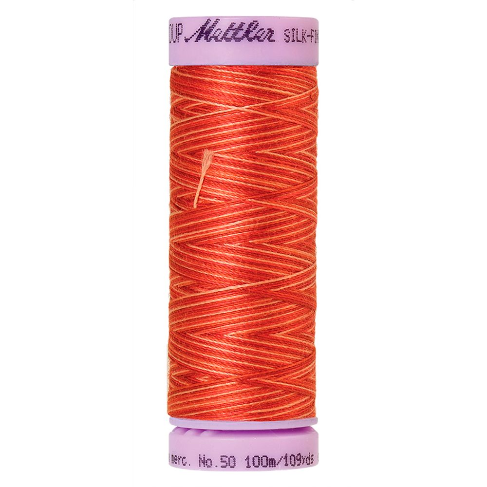 Нитки хлопковые отделочные Mettler Silk-Finish multi Cotton 50, 100 м, 9832, 5 катушек