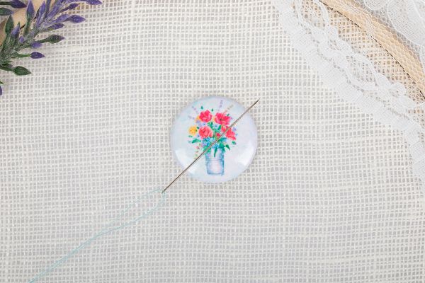 Игольница магнитная №55 Маковый букет, Gamma NEM