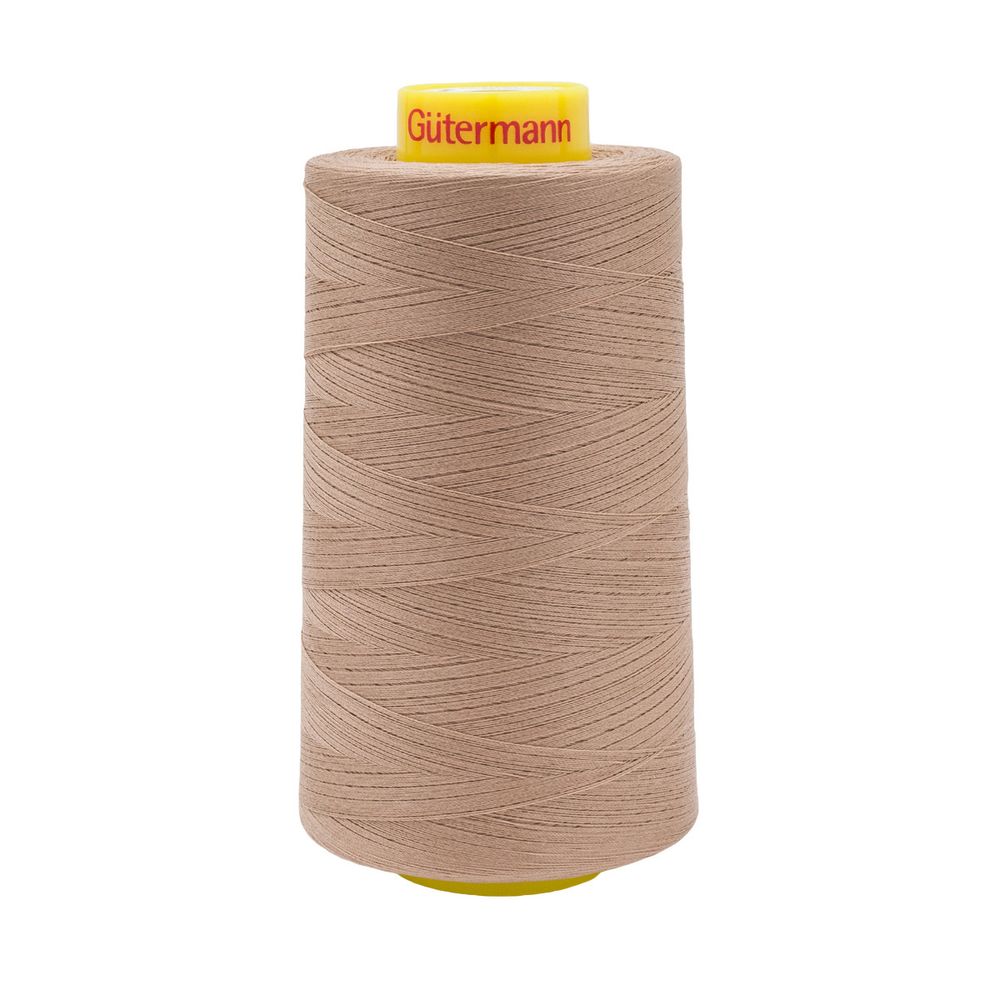 Нитка универсальная Gutermann Mara 120/2, 5000 м, 700185, 139 бежево-коричневый, 1 катушка