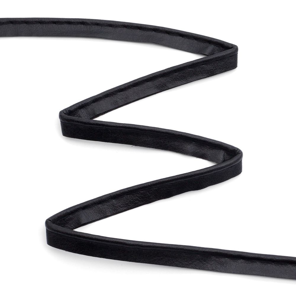 Кант искусственная кожа 10 мм / 45 метров, черный