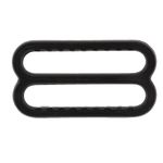 Рамки-регуляторы для бюстгальтера пластик 23.0 мм, черный, 100 шт