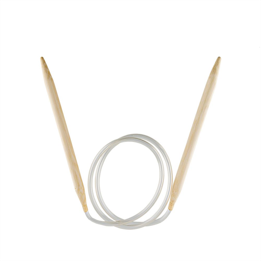 Спицы круговые бамбук ⌀8,0 мм, 80 см, Gamma BC1
