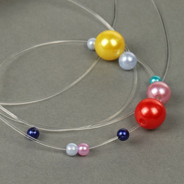 Леска для бисера ⌀0.8 мм / 90 метров, цв.прозрачный