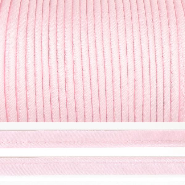 Кант атласный 11 мм / 65.8 метров, цв.F133 нежно-розовый