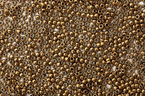 Бисер Toho 11/0 круглый 2.2 мм, 25 г (5х5 г), 0221 под бронзу