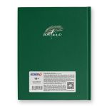 Бизнес-блокнот A5+ 80 л. 22 шт, клетка, матовая ламинация + выборочный лак, Изумрудный остров 01162, Светоч ББ99