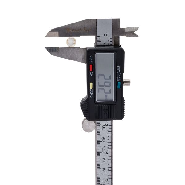 Бусины акрил ⌀8 мм, 500 г, цвет. с белой сердц., круглые часто гран., 35 бежевый, Astra&Craft LY-162