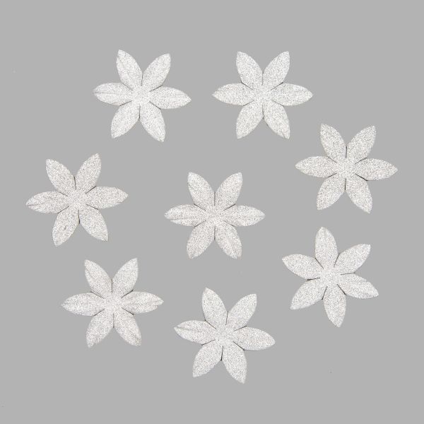 Лепестки бумажные с блестками 