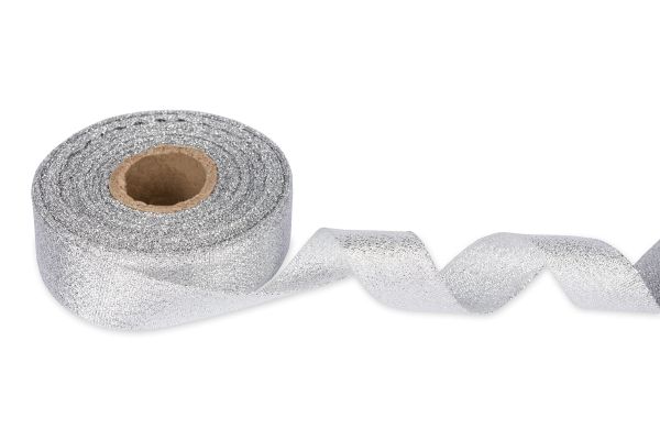 Лента металлизированная 19.0 мм / 25±1 метров, серебро, Blitz С3126Г17