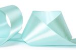 Лента атласная 1-сторонняя 50.0 мм / 33±2 метра, 072 т-голубой, Gamma