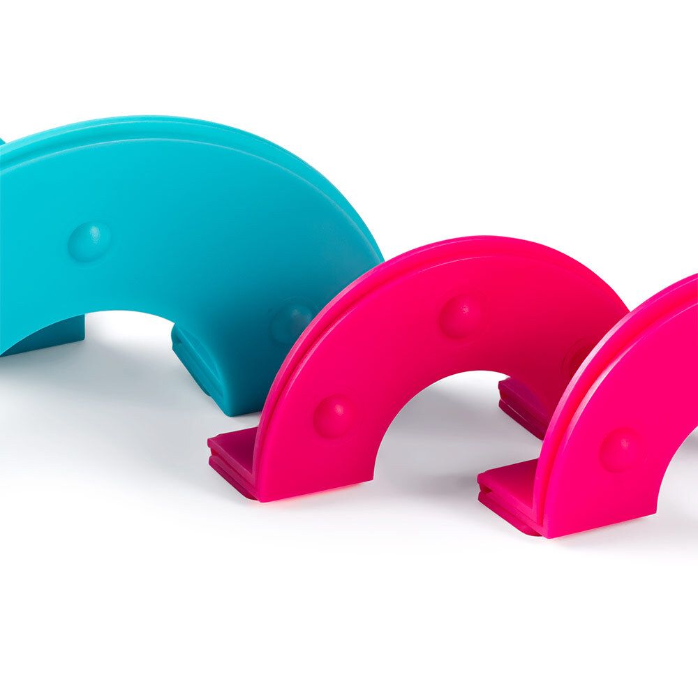 Устройство для изготовления помпонов пластик, 3 шт, 9 см, 5 см, 3.3 см, Prym 624190