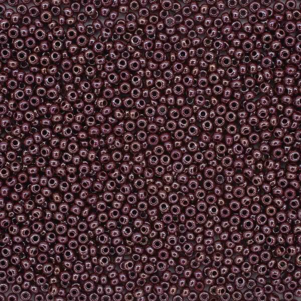 Бисер Preciosa непрозрачный с жемчужным покрытием 10/0 (2.3 мм), круг.отв, 20гр, уп.5 шт