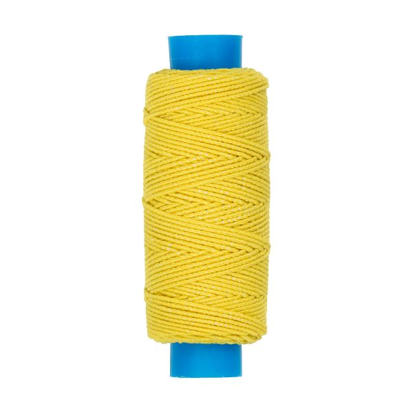 Нитки спандекс ⌀0.6 мм, набор 10 катушек по 25 метров, 385 я.желтый, Gamma ET-10