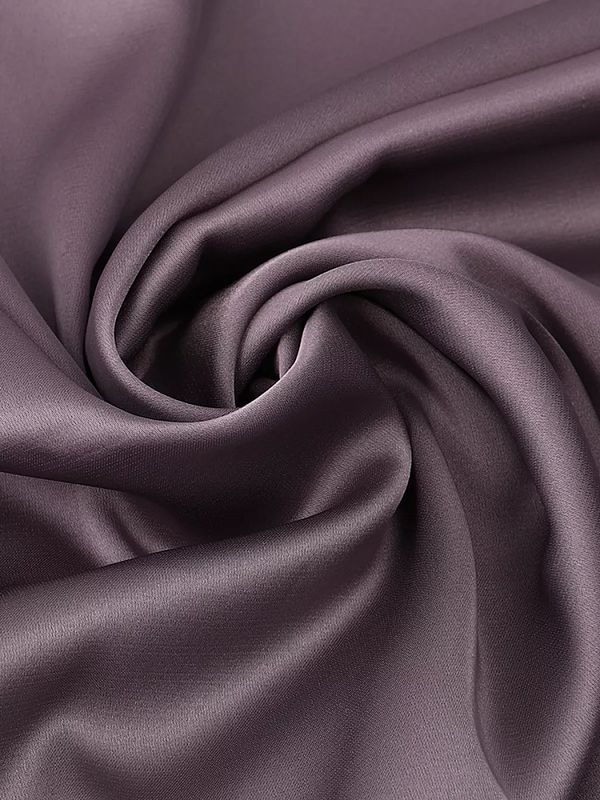 Шелк Армани 90 г/м², 150 см / 2 метра TBYArm-138 цв.138 лиловый-капучино