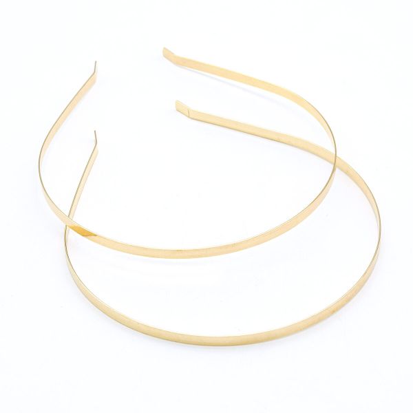 Основа для ободка металл, 0,5см (золото), 4AR116, 2 шт