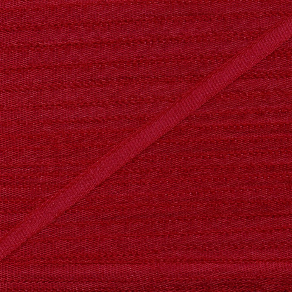 Лента (тесьма) шелковая 7.0 мм / 45.5±0.5 метров, №105 бордовый, Gamma SR-7