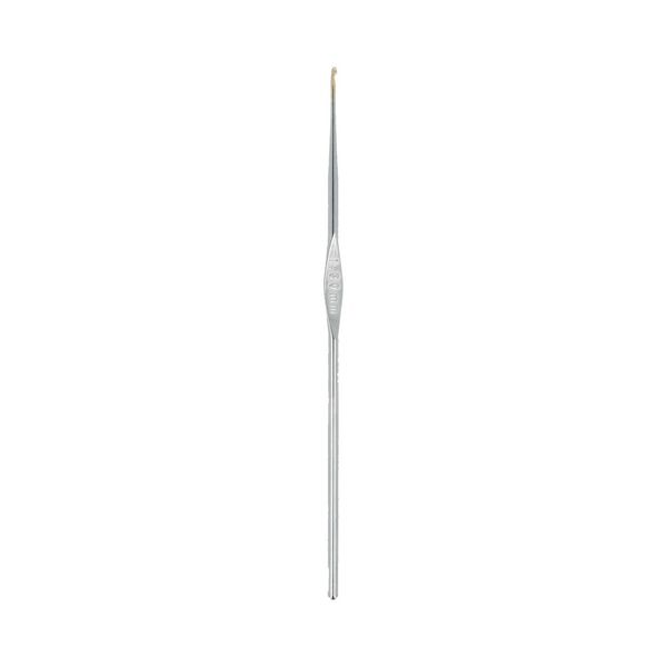 Крючок для вязания ⌀1.3 мм, 12 см, 12 шт, сталь, №7, Gamma MCH