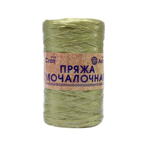 Пряжа Astra Premium (Астра Премиум) Мочалочная / уп.10 мот. по 50 г, 200 м, оливковый