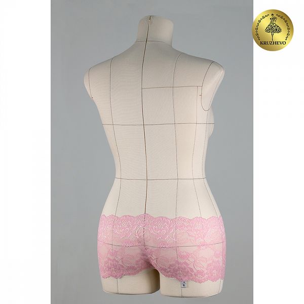 Кружево бельевое эластичное 180 мм / 3 метра, TBY.L838, цв.134 нежно-розовый, Kruzhevo