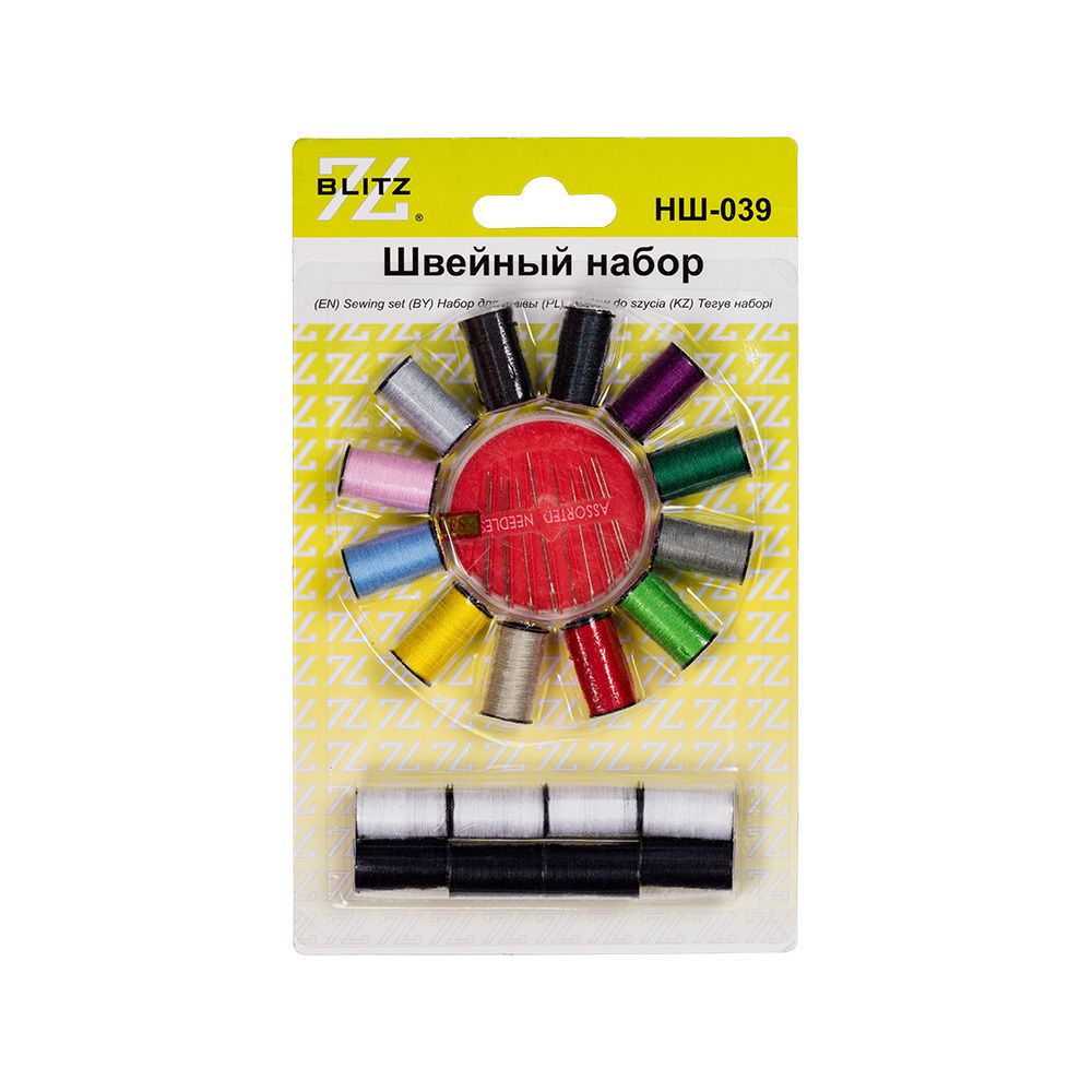 Набор для шитья 21х13 см, блистер, Blitz НШ-039