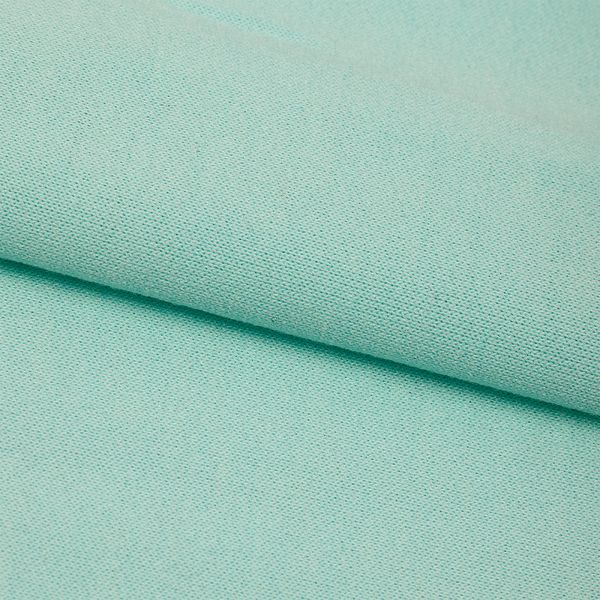 Футер 2-нитка петля поливискоза стрейч 220 г/м², 160 см / 3 метра, ФУТ2Х.TBY.ПЭ-ВИС.S822.3, цв.S822 мятный