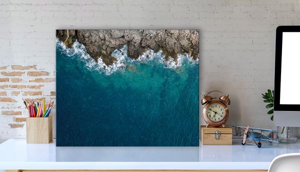 Картина по номерам Фрея PCF-12, Скалистый берег, холст с подрамником, 50х40 см