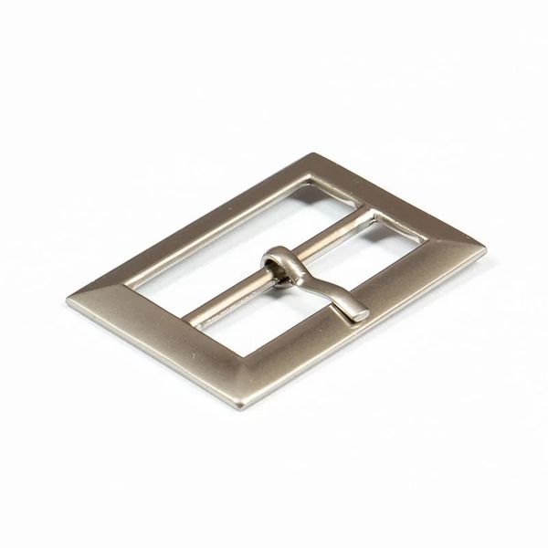 Пряжка ременная металл 20 мм (внешн. 28х42 мм), 10 шт, серебро, BIG