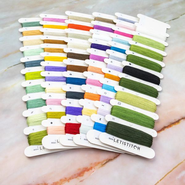 Набор для вышивания нитками LetiStitch L9932, Очарованная весна 40х32см