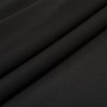 Креп шифон 105 г/м², 150 см / 35 метров, TBY.8021-010-3, цв.10 черный