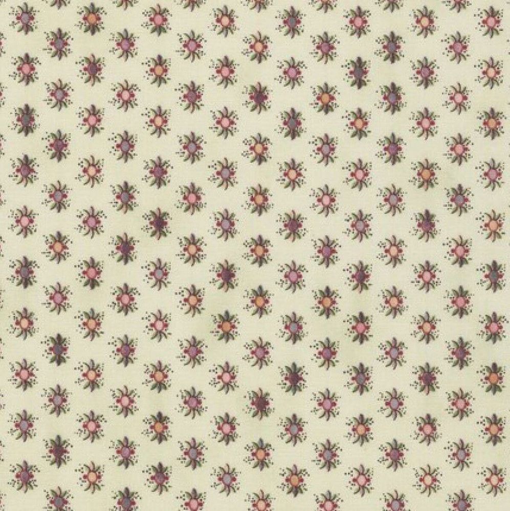 Ткань для пэчворка Peppy Damask Rose, отрез 50х55 см, 122 г/м², SRK-13993-238 GARDEN, Robert Kaufman