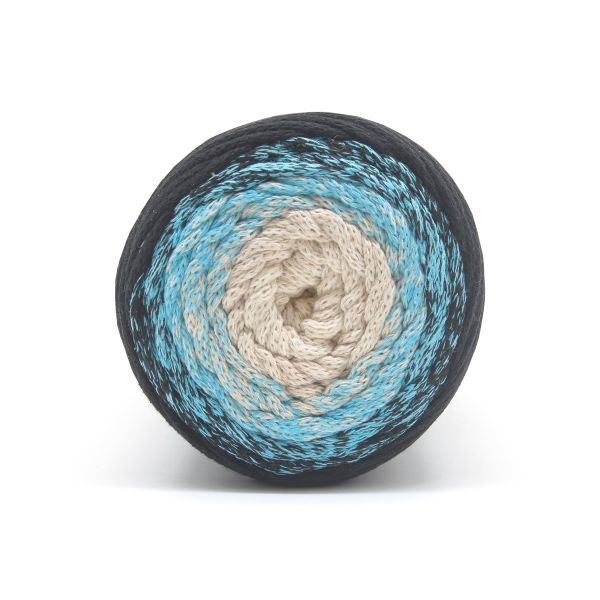 Пряжа YarnArt (ЯрнАрт) Macrame Cotton Spectrum / уп.4 мот. по 250 г, 225м, 1310