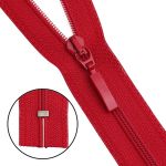 Молния спираль (витая) Arta Т5 (5 мм) 1 зам., н/раз., 18 см, цв. 519 красный, уп.10 шт