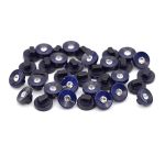 Пуговицы на ножке 16L (10мм), пластик (blue 2 (синий 2)), 36 шт, PS24