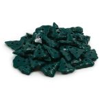 Украшения декоративные пуговицы Елочка 26L (16мм) 2 прокола, пластик (зеленый), 50 шт