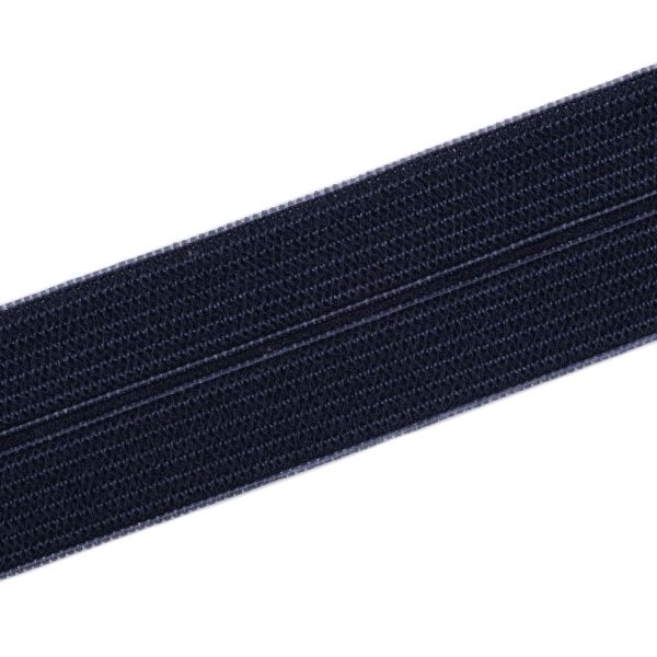 Косая бейка трикотажная 20 мм / 50 метров, 26 т.синий 0320/8