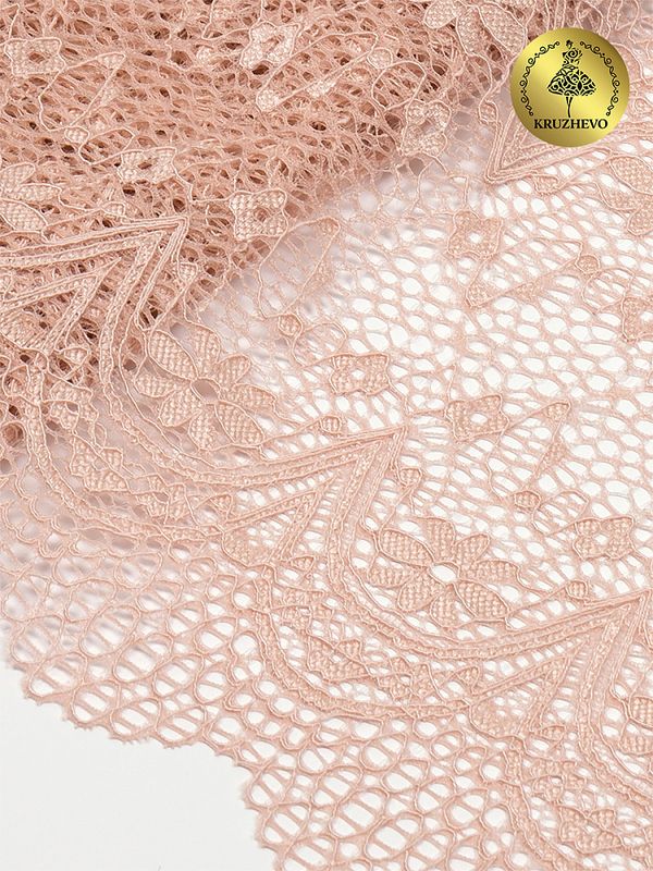 Кружево бельевое эластичное 220 мм / 10 м, цв.168 серебристый пион, Kruzhevo