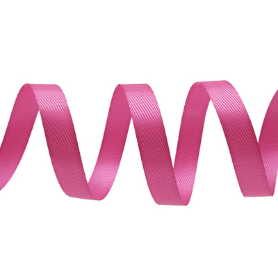 Лента декоративная ёлочка 15.0 мм / 20±1 метров, 24 фуксия