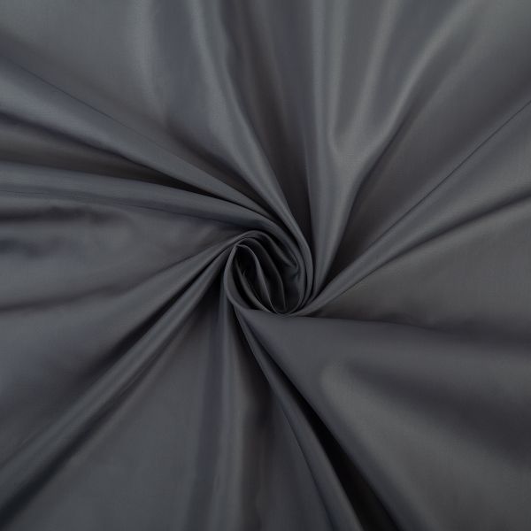 Ткань подкладочная (таффета) 180Т, 57 г/м², 500х152 см, 339 серый, Gamma 180Т