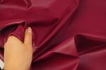 Кожа искусственная на трикотаже (ткань) 240 г/м², 140 см, цв.09 вишневый, 25м /TOS/