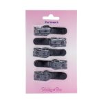 Крючок шубный Hobby&Pro 20 мм, 5 шт, 7015 т.серый