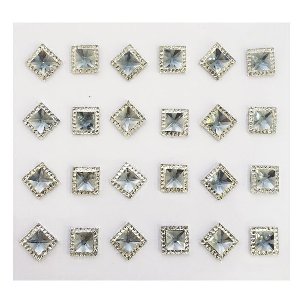 Стразы декоративные клеевые ромбы, ASS5073