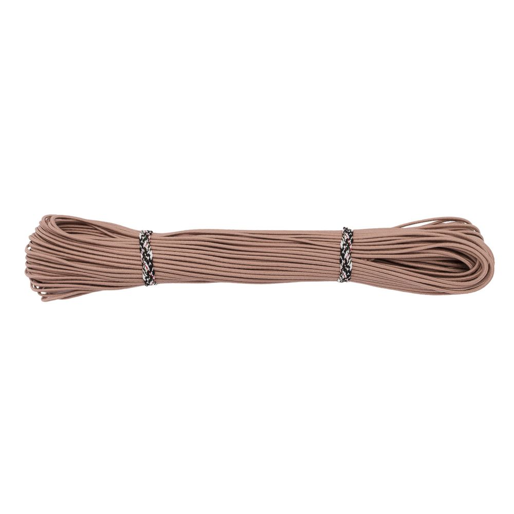 Шнур эластичный ⌀2.0 мм / 30 метров, 2.4 г/м, эластичность 110%, бежевый, С838