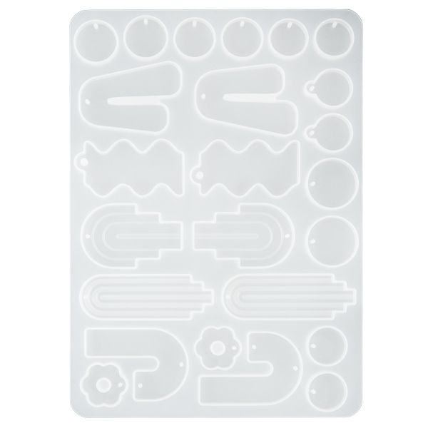 Форма силиконовая для эпоксидной смолы 01, Love2art SMER-09