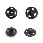 Кнопка пришивная металл ⌀5.0 мм, черный, 24 шт, Pony