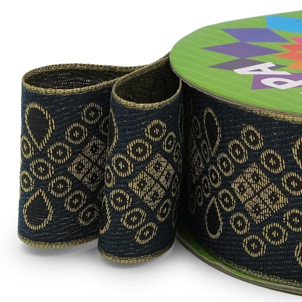 Лента (тесьма) жаккардовая 40.0 мм / 9 метров, Astra&Craft (54D) SR1359