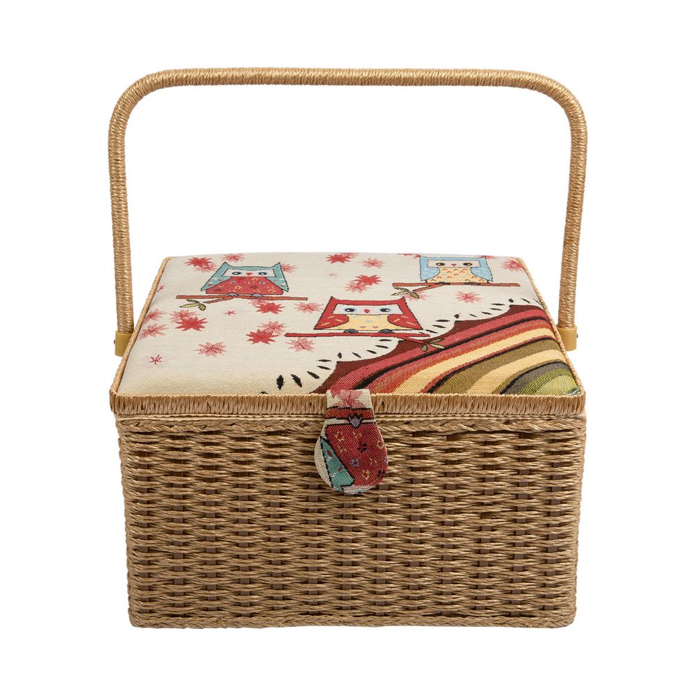 Шкатулка для швейных принадлежностей 31.5х31.5х19 см, Лесные жители, Gamma SBJ-012