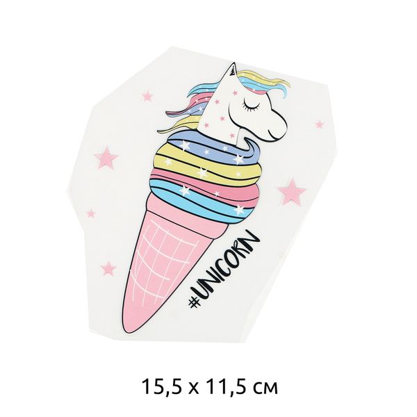 Термотрансфер TY.1326 Unicorn 15,5х11,5см, уп.10 шт